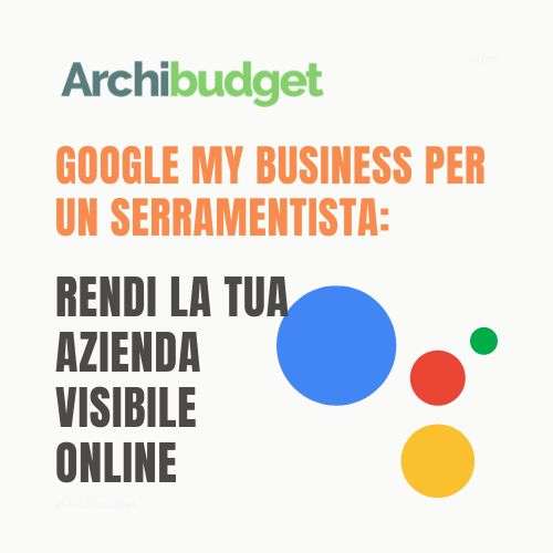 Google My Business per un Serramentista