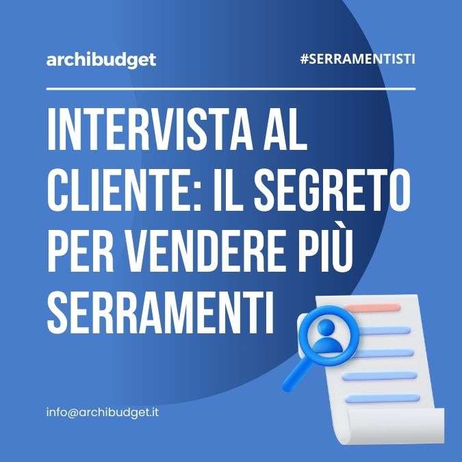 intervista al cliente