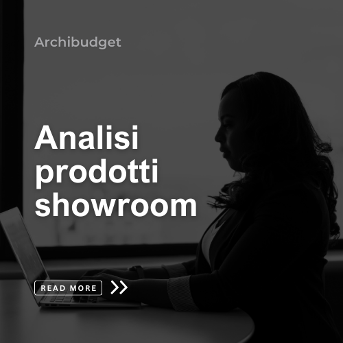 ANALISI PRODOTTI SHOWROOM